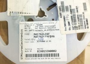 Wholesale M41T62LC6F 400kHz 16B RTC Real Time Clock STMicroelectronics from china suppliers