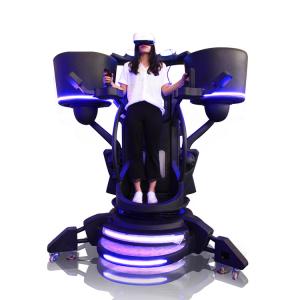 China 2000W VR Flight Simulator Games Fiber Glass With Metal Cool Flying Design on sale
