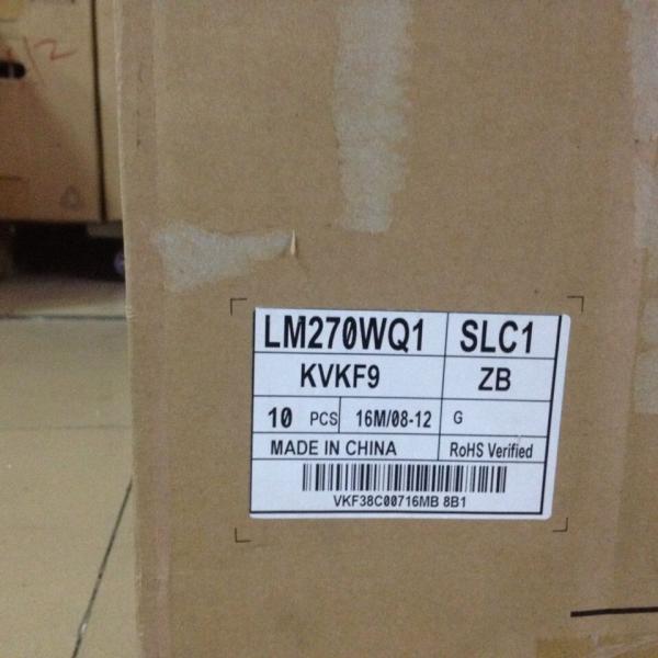 AH-IPS 27inch Quad HD Screen 2560*1440 350cd/m² LM270WQ1-SLC1 92 Pins LVDS