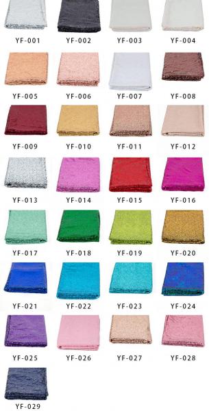 120 Inch Silver Color Round Wedding Table Cloth Sequin Wholesale Disposable Table Covers