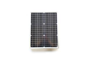 China Small 25W Monocrystalline Solar Module High Transmission Tempered Glass IP65 on sale