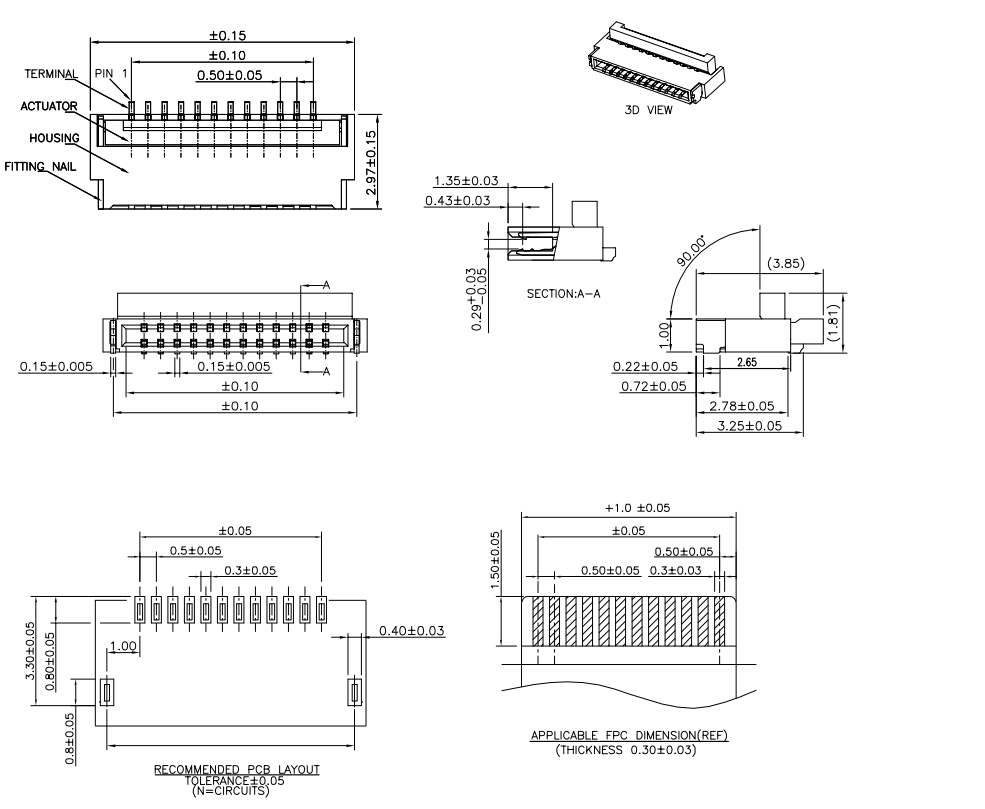 FPC/FFC Connector Series