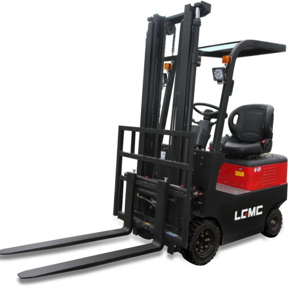 Quality Electrical CPD10F Logistics Forklift , 1ton Four Wheel Forklift for sale