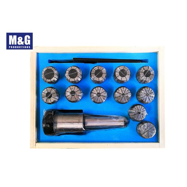 High Accuracy Milling Machine Accessories ER Collet Set With Clamping Nut
