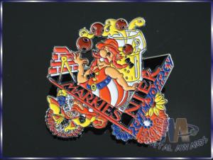 China High End Commercial Cute Enamel Pins , Durable Custom Made Pin Badges on sale