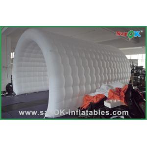 Waterproof White Inflatable Event Air Tent , Customized Inflatable Tunnel