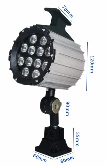 Bright Machine Work Light Aluminum Alloy Head For Combination Machine Tools