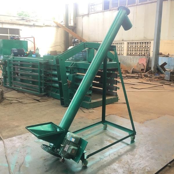 OEM Inclined Mobile Spiral Elevator U Type Concrete Screw Auger Conveyor