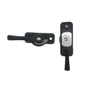 Wholesale Outdoor Aluminum Crescent Window Lock Latch Champagne Powder Spraying from china suppliers