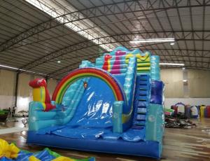 Wholesale Bouncy slide inflatable fun castle infatable slide for amusement park from china suppliers