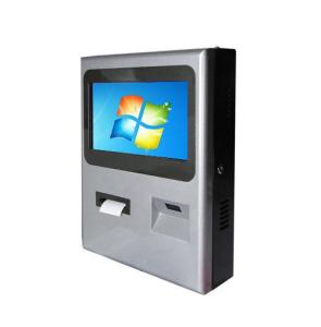 China Ergonomic Design Wall Mounted Kiosk , Self Service Kiosk Ticket Machine on sale