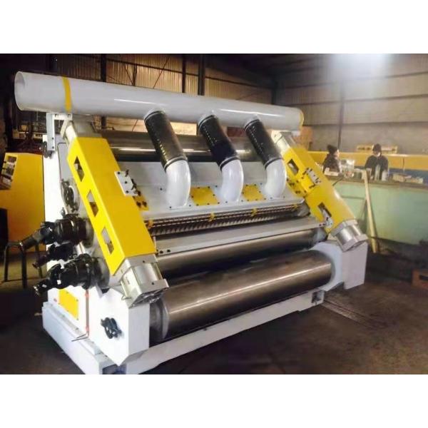280mm Roll Fingerless Type Single Facer Corrugated Machine