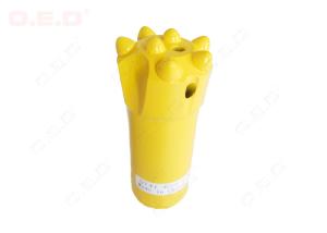 China Premium Design Rock Drilling Tools , 4 Degree 46″ Taper Button Bit Hex 22 Hex 25 on sale