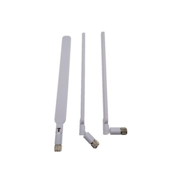 5dbi White 4g Lte Whip Rubber Antenna With Swivel Sma Male For 4g Wireless Router