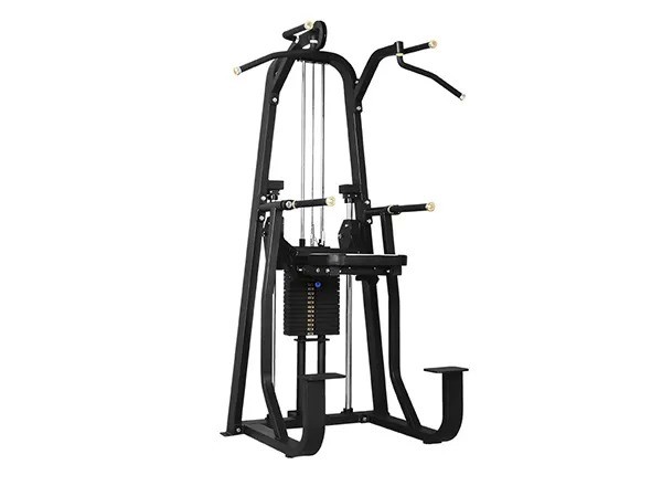Commercial Gym Pin Loaded Strength Machine Hammer Row With Adjustable Resistance