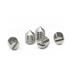 One Word 304 Slotted Tip Machine Meter Headless Screw Jacking Screw