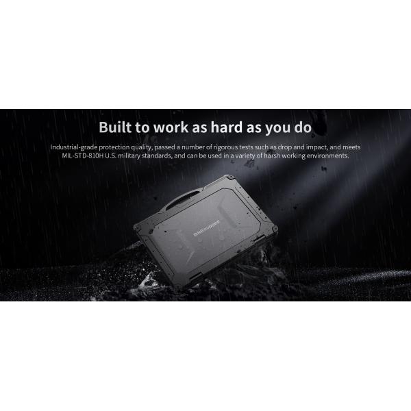 ONERugged N14T 14Inch Win11 Portable Waterproof Laptop 5G Intel Core i5/i7 Fingerprint RJ45 NFC 1000 Nits