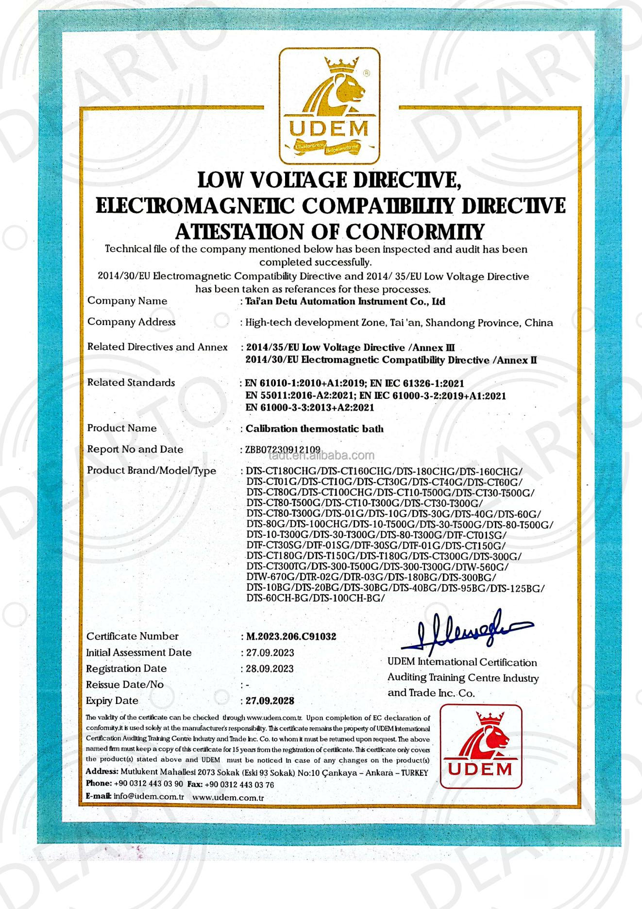 Touch Control Mobile Temperature Calibrator with OBM Customized Support -40-180 deg C