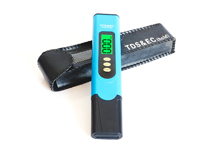 3 In 1 TDS EC Meter With Backlight Screen Low Power Consumption Micro Smart Chip