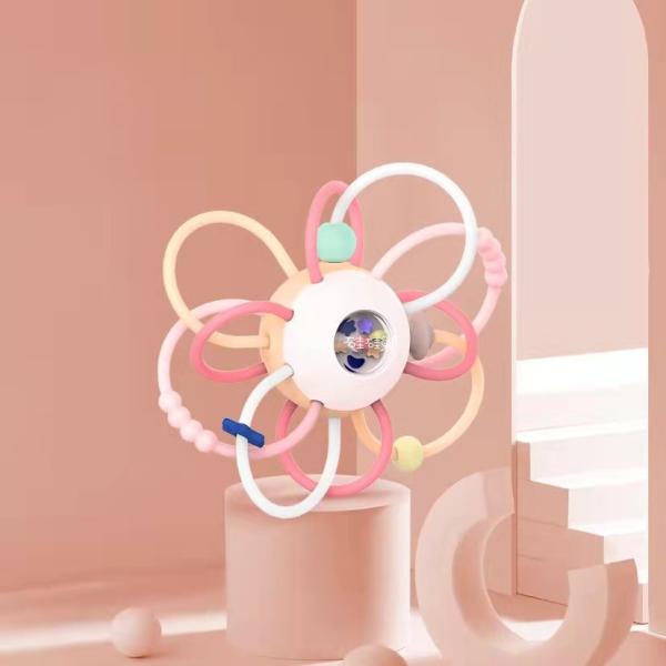 Baby puzzle silicone toys Children's dental glue Teeth grinding rod