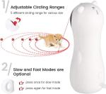 Interactive Automatic Cat Laser Toy For Kitten USB Charging Automated Laser