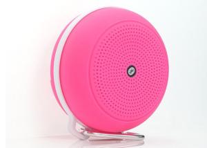 Wholesale Wireless Bluetooth Shower Speaker , Round Waterproof Bluetooth Speaker With TF Card Reader from china suppliers