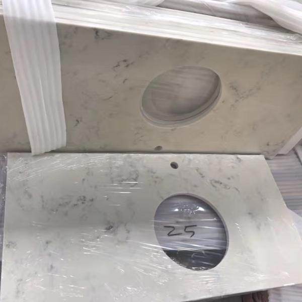 Dark Blue Solid Stone Countertops 2.5 G / Cm3 Bulk Density 3250 X 1650mm Max Size