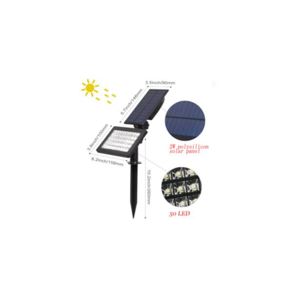 Solar Garden Lamp Solar Ground Lamp Waterproof Ip65 48 Led Solar Lamp Easy To Use Lamp