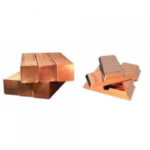 Wholesale Metal Scraps High Purity Copper Ingots For Industry Lightning Rod from china suppliers