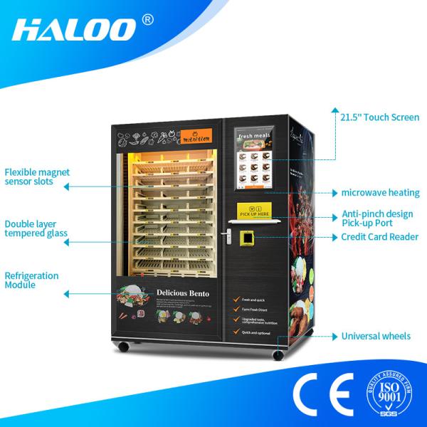 Wholesale 24h Self-Service Automatic Food Vending Machine With Microwave Heating from china suppliers