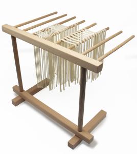 China LFGB Bamboo Pasta Drying Rack Noodle Drying Rack 35.5*22.8*28.2cm on sale