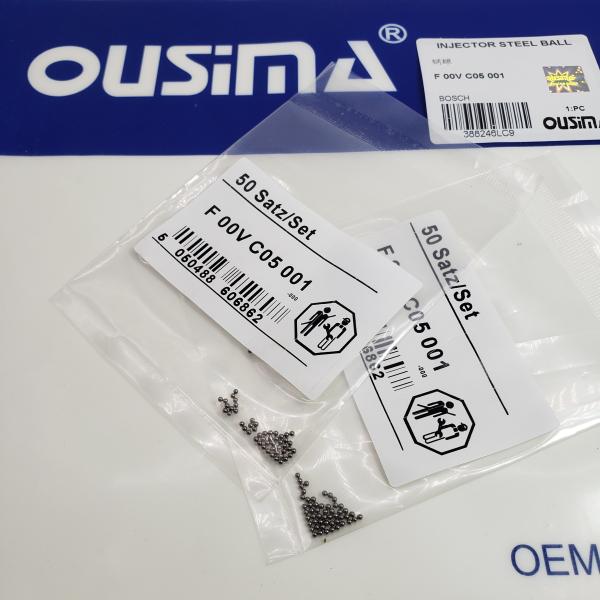 F 00V C05 001 Injector Steel Ball Common Rail Injector Valve Ball