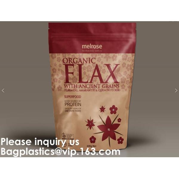 BIODEGRADABLE SUP POUCH CHOCOLATE/ ENERGY BAR PACKING MMJ CLEAR 3-SIDED SEAL WITH ZIPPER & EURO SLOT ULTRA CLEAR STAND U