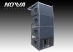 700W Q1 Professional Speaker System , 10 Inch Powered Line Array Speakers For