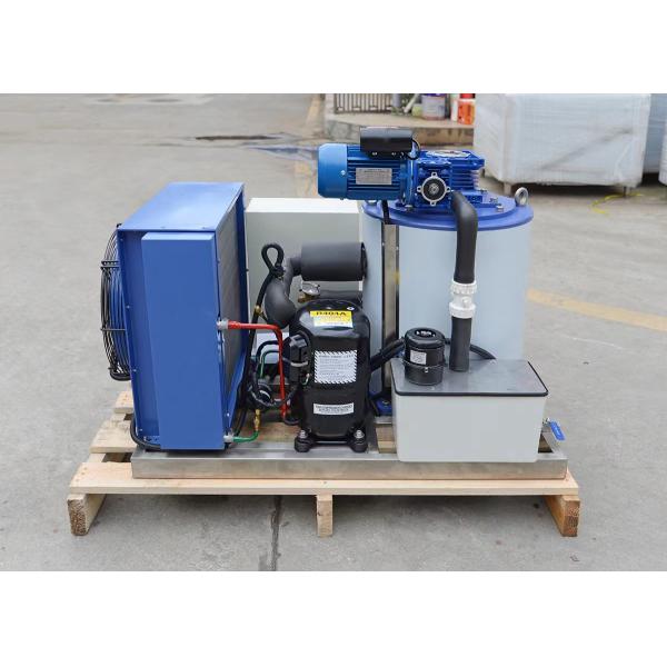 1 Ton Flake Ice Block Maker Industrial Commercial Ice Making Machine for Business 330 KG Daily Output