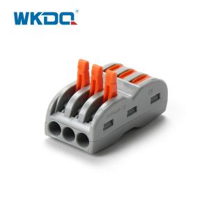 Wholesale 3 pin Push In Wire Connectors 222-423 Type electrical terminal block from china suppliers