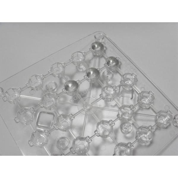 PCB Plastic Injection Parts , Custom Molded Plastic Parts For LED Lighting