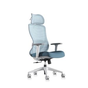 Executive Manager Adjustable Mesh Boss Office Chair with Fabric Luxury Computer Desk