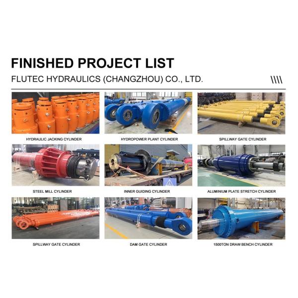 Custom-Made Hydraulic Press Cylinders for Drilling Machine