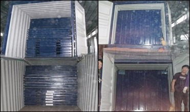 Workshop Storage Solution 16ft Foldable Self Storage Portable Sandwich Panel Container