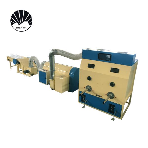 Multi Layer Duck Down 3 Chamber Pillow Filling Machine Equipment 13kw