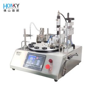 Wholesale Glass Bottle 30 BPM Automatic Capping Machine With Filling Function from china suppliers