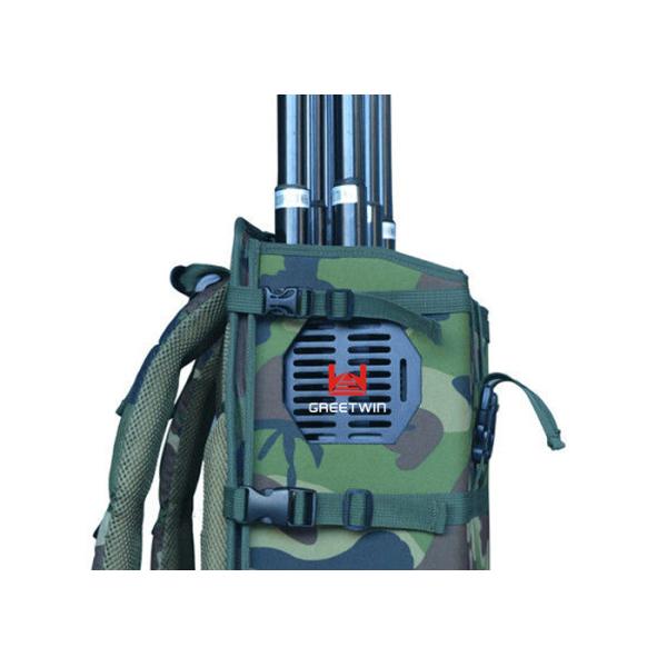 6 Channels Powerful 200 Meters Manpack Jammer For Military Security Force