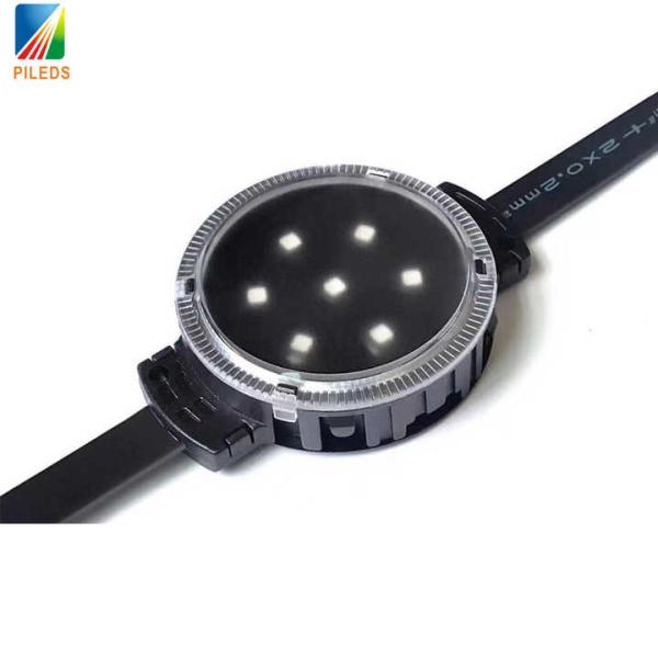 DMX 512 LED Pixel Dots Light Black Shell For Outdoor Construction