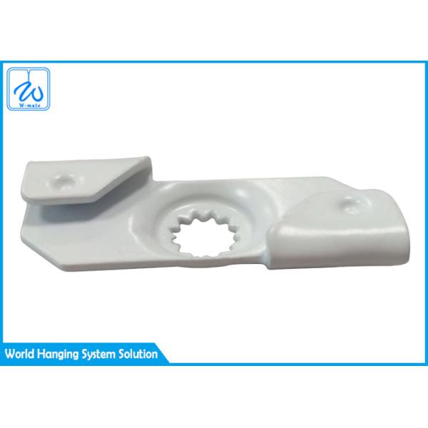 Steel T Bar Fixture Clip With Hole , Acoustical Hanging Light Fixtures