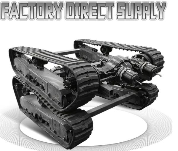 Quality Mine Chassis Rubber Track Undercarriage For Kinds Of Drilling Rigs for sale