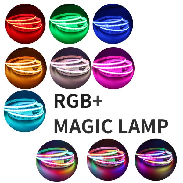 IP20 Multicolor LED COB Strip Light Flexible Soft 160LEDs/M For Home Decoration