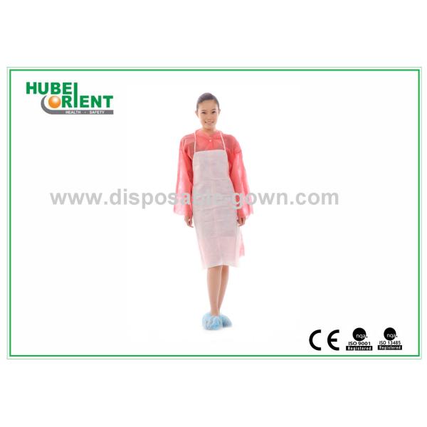 Wholesale 40g/m2 Nonwoven Disposable Sleeveless Apron for Food Processing from china suppliers
