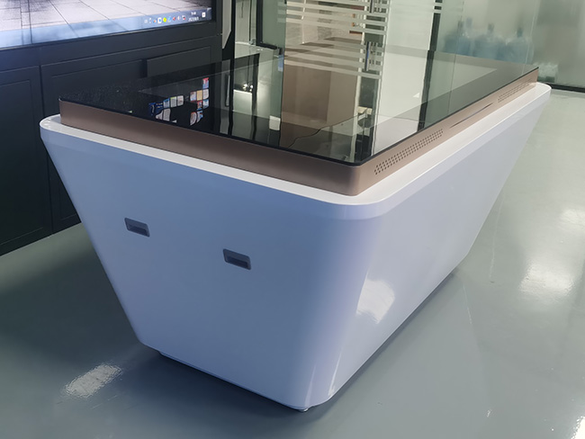 55 Inch Windows LCD Touch Screen Monitor Display Game Table, Golden Object Recognition