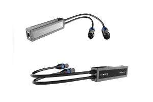 Wholesale Black XLR Dante Audio Interface , Dante IO Interface Analog Input Dante Output from china suppliers